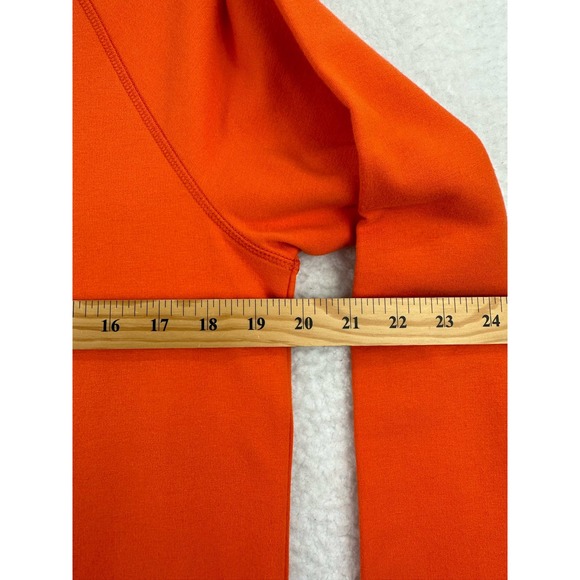 Club Room Mens Spiralite Turtleneck Sweatshirt Fire Blaze Size Small - Picture 4 of 9